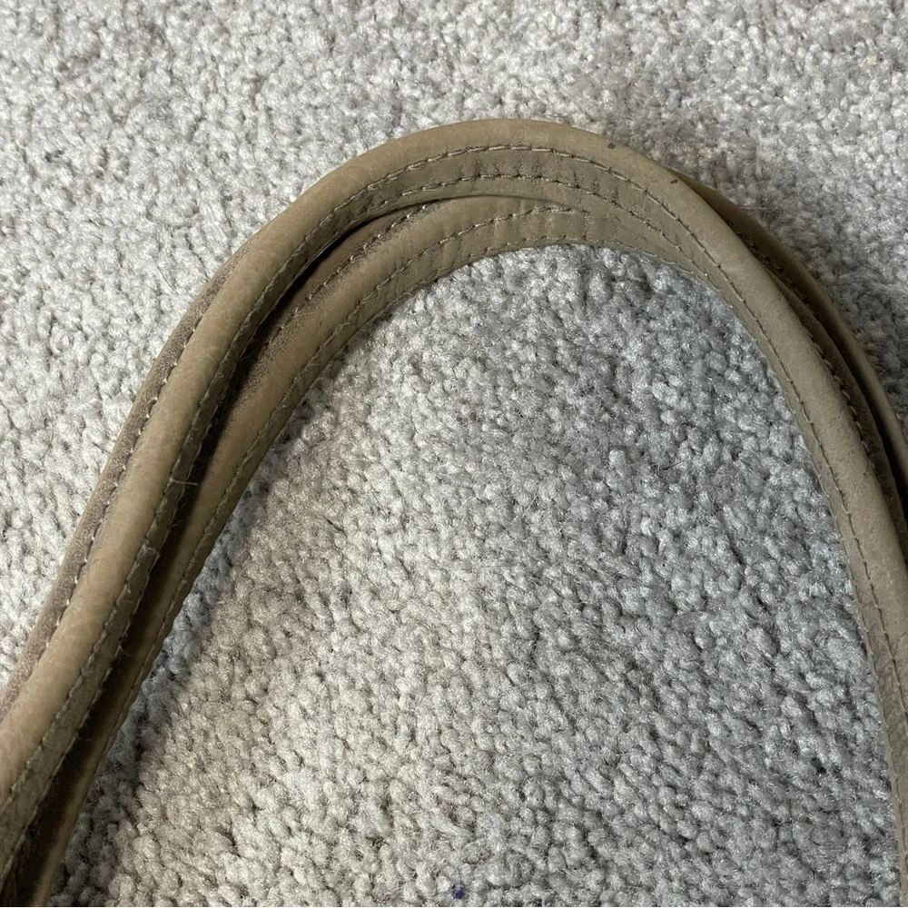 DV by‎ Dolce Vita Large Gray Taupe Fringe Hobo Bag